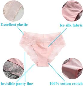 img 1 attached to Seasment Panty Stretch Bikini Underwear Women's Clothing and Lingerie, Sleep & Lounge