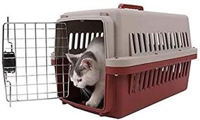 img 2 attached to 🐾 N+A Airline Approved Pet Travel Carrier - Optimal Hard-Sided Carriers for Extra-Small Dogs and Cats