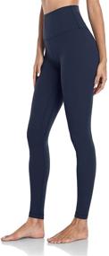 img 4 attached to 👖 HeyNuts Hawthorn Athletic Extra Long Women's Essential II High Waisted Leggings 31'' - The Perfect Workout Leggings for Women