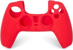 img 3 attached to 🎮 PS5 Dualsense Controller Silicone Cover Skin Case - Soft Grips, Protector Skins with Thumbstick Caps and Compatible with Charging Station