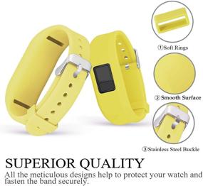img 3 attached to Jobese Vivofit Silicone Wristband Fitness Wellness & Relaxation