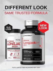 img 2 attached to 💥 Longjack 200 1 Tongkat Ali: Ultimate Male Performance Supplement for Libido, Energy, and Stamina – 1200mg 120 Capsules, Non-GMO, Gluten-Free Pills by Horbaach