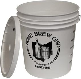 img 1 attached to Midwest Homebrewing and Winemaking Supplies: 7.9 Gallon Plastic Fermentor with Lid - Perfect for Your Brewing Needs!