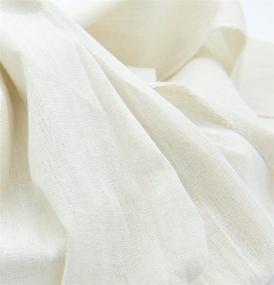 img 3 attached to 🌹 Elegant Rose Flavored Ivory Linen: Perfect for Needlework and Cross Stitching