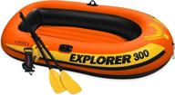 intex explorer 3 person inflatable french логотип
