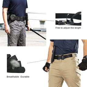 img 2 attached to 🎒 Tactical Military Men's Accessories: Belts Unleashed for Leisure