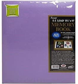 img 3 attached to Pioneer Photo Albums MB811 8.5x11 Ez Load Memory Book - Assorted Color Options