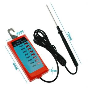 img 2 attached to 💡 Efficient Electric Fence Voltage Tester: Lightweight Portable Fault Finder for Farming Equipment, Neon Lights, 600V - 7000V