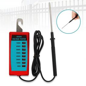 img 1 attached to 💡 Efficient Electric Fence Voltage Tester: Lightweight Portable Fault Finder for Farming Equipment, Neon Lights, 600V - 7000V