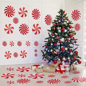 img 3 attached to Outus Christmas Stickers Self Adhesive Decoration