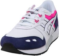 👟 asics gel lyte white athletic shoes logo