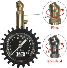 img 1 attached to Шиномонтажный манометр JACO Elite с низким давлением для 15 PSI