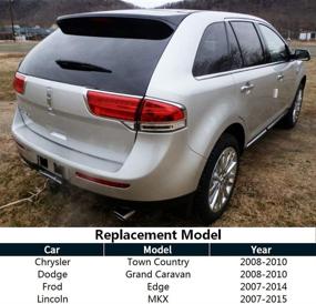 img 1 attached to Задняя щетка и лезвие MIKKUPPA - замена для Ford Edge 2007-2013 года, Lincoln MKX 2007-2014 года - Сборка заднего стеклоочистителя 9T4Z-17526F