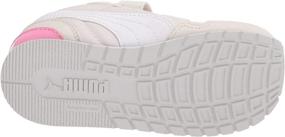 img 1 attached to PUMA Unisex Runner Sneaker in White Gray - Boys' Athletic Shoes at Sneakers Emporium