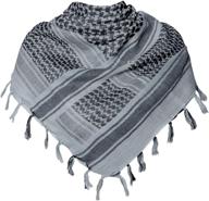 🧣 shemagh keffiyeh: tactical desert scarf for men - military style accessories logo