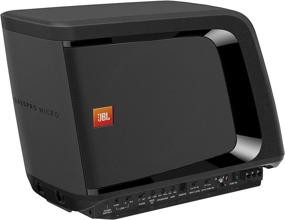 img 4 attached to 🔈 Мощная система сабвуфера JBL Basspro Micro - с возможностью установки в док-станцию, элегантный черный цвет - Раскройте улучшенный бас!