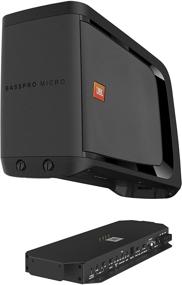 img 1 attached to 🔈 Мощная система сабвуфера JBL Basspro Micro - с возможностью установки в док-станцию, элегантный черный цвет - Раскройте улучшенный бас!