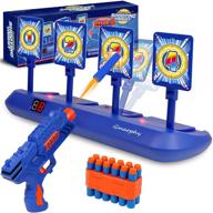 🎯 revolutionize your shooting skills with the digital shooting targets blaster electronic logo
