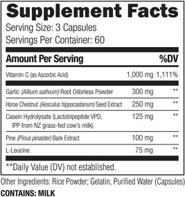 img 3 attached to UMZU Redwood: Natural Nitric Oxide Boosting Capsules - 30-Day Supply - Advanced N.O. Supplement for Optimal Circulatory Support