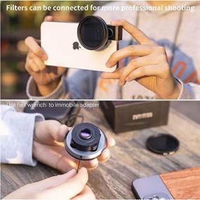 img 3 attached to 📽️ ULANZI 1.55XT Anamorphic Lens for Smartphones - Enhance Filmmaking with Filmic Pro App, Mobile Phone Wide Movie Lens, Delivering Full Cinematic Video to Filmmakers