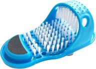 👣 perfect foot care solution: simple feet cleaner - ultimate foot cleaning brush, scrubber, and massager for an amazing shower spa experience - great christmas gift! logo