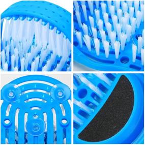 img 1 attached to 👣 Perfect Foot Care Solution: Simple Feet Cleaner - Ultimate Foot Cleaning Brush, Scrubber, and Massager for an Amazing Shower Spa Experience - Great Christmas Gift!