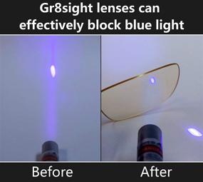 img 2 attached to 👓 Улучшите комфорт глаз с Retro Round Blue Light Filter Glasses для женщин в двухпакете.