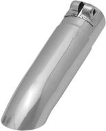 🔧 flowmaster 15379 stainless steel exhaust tip 2.50&#34;in x 2.75&#34;od with takedown clamp logo