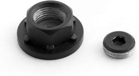 img 3 attached to Black Hex Cap Nut - OZCO 56621, 1-1/2-inch, Pack of 10 Items