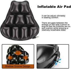 img 2 attached to LKV Motorcycle Pressure Inflatable Universal