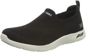 img 4 attached to Skechers Womens Arch Refine Slip