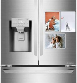 img 1 attached to 📸 Versatile and Durable 12-Pack 5x7 Magnetic Picture Frames: Securely Display Your 5x7 Inch Photos on Your Refrigerator