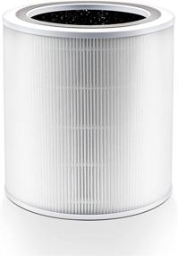 img 4 attached to 🌬️ LEVOIT Core 400S-RF Air Purifier Replacement Filter - High-efficiency H13 True HEPA - White