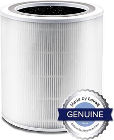 img 3 attached to 🌬️ LEVOIT Core 400S-RF Air Purifier Replacement Filter - High-efficiency H13 True HEPA - White