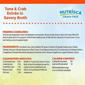 img 1 attached to NUTRISCA Grain Free Wet Cat Food - 2.7 oz. Cans (Pack of 24) - Truly Flaked and Nutritious!