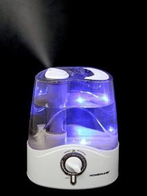 img 1 attached to 💦 HI-HYB21 Black Cool Mist Humidifier - 1.5 Gallons Output per Day, 4.5L Tank Capacity