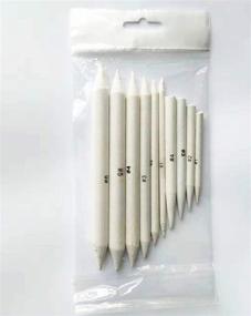 img 2 attached to 🖌️ Набор инструментов для рисования Tortillion Blending Stumps Art Paper из 10 штук для студентов-художников для набросков, оттенков и размытия - размеры от 1 до 6.