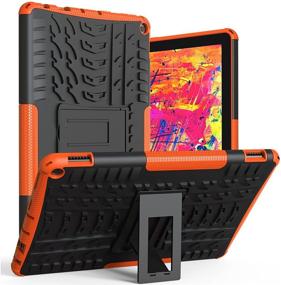 img 4 attached to ROISKIN 10/10plus 2021 Release Kidproof Tablet Shockproof Armor Kickstand Case