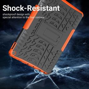 img 1 attached to ROISKIN 10/10plus 2021 Release Kidproof Tablet Shockproof Armor Kickstand Case