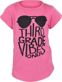 img 4 attached to Unique Baby Grade Vibes School Boys' Clothing ~ Tops, Tees & Shirts