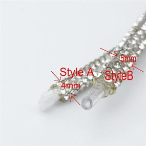 img 1 attached to Rhinestones Rhinestone Hairband Decoration Accessories