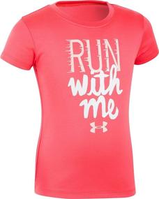 img 1 attached to 👚 Under Armour Girls' Graphic Tee - Short Sleeve T-Shirt