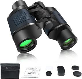 img 4 attached to AMZSHURUI 10x42 Binoculars for Adults and Kids - Powerful and Durable HD Binoculars for Bird Watching, Hunting, Outdoor Sports, Games, Concerts, and Football