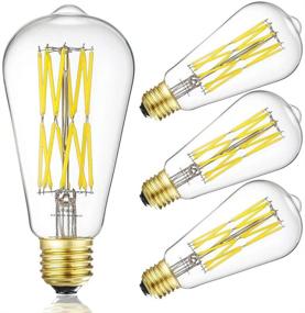 img 4 attached to Decorative Industrial Electrical Lighting 💡 Components with Dimmable Filament Incandescent Equivalent