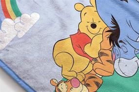 img 2 attached to 🐻 Disney Winnie The Pooh Take a Nap Raschel Blanket - 60 x 80 inches, Kids Bedding with Piglet, Tigger, & Eeyore - Fade Resistant Super Soft (Official Disney Product)