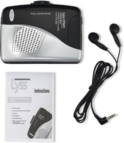 img 3 attached to 🎧 Lyss Electronics CP601 Portable Cassette Player with Built-in Speaker
