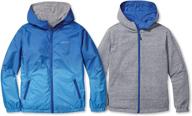 🧥 discover stylish reversible jackets for boys at eddie bauer: shop now at jackets & coats logo