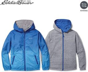 img 2 attached to 🧥 Discover Stylish Reversible Jackets for Boys at Eddie Bauer: Shop Now at Jackets & Coats