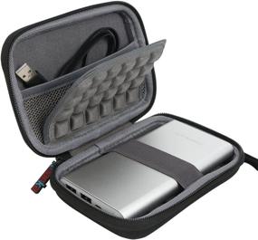 img 1 attached to 🧳 Khanka Hard Travel Case for Seagate Backup Plus External Hard Drive (1TB, 2TB, 4TB, 5TB) - USB 3.0 Compatible