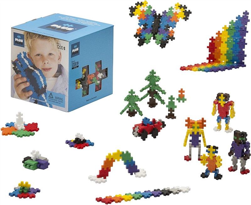 plus piece basic construction building 로고